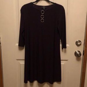 MSK petite plum cocktail dress